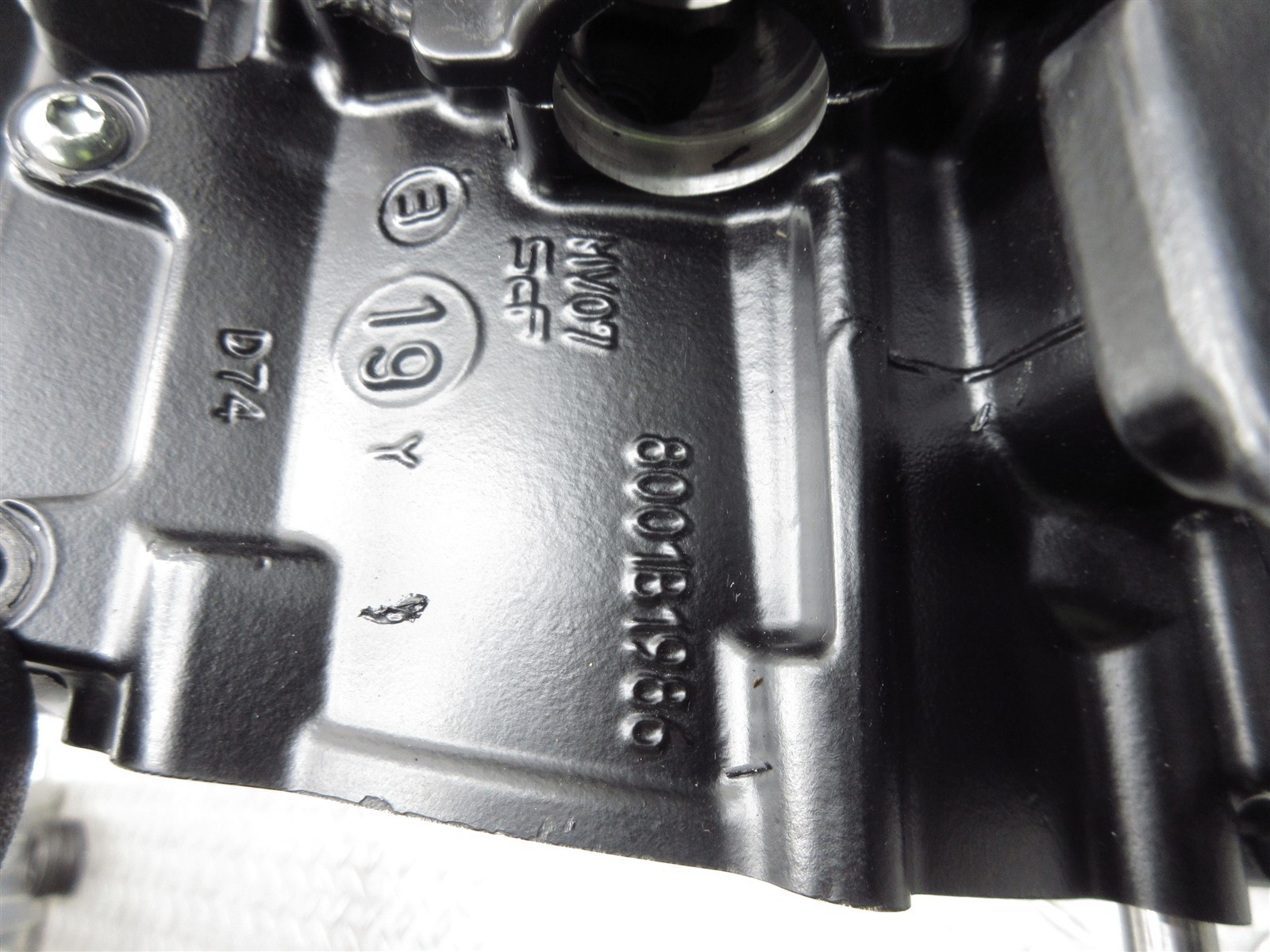 2020 20-21 MV Agusta Brutale 800RR Crankcase Case Engine Motor Block Piston Lot