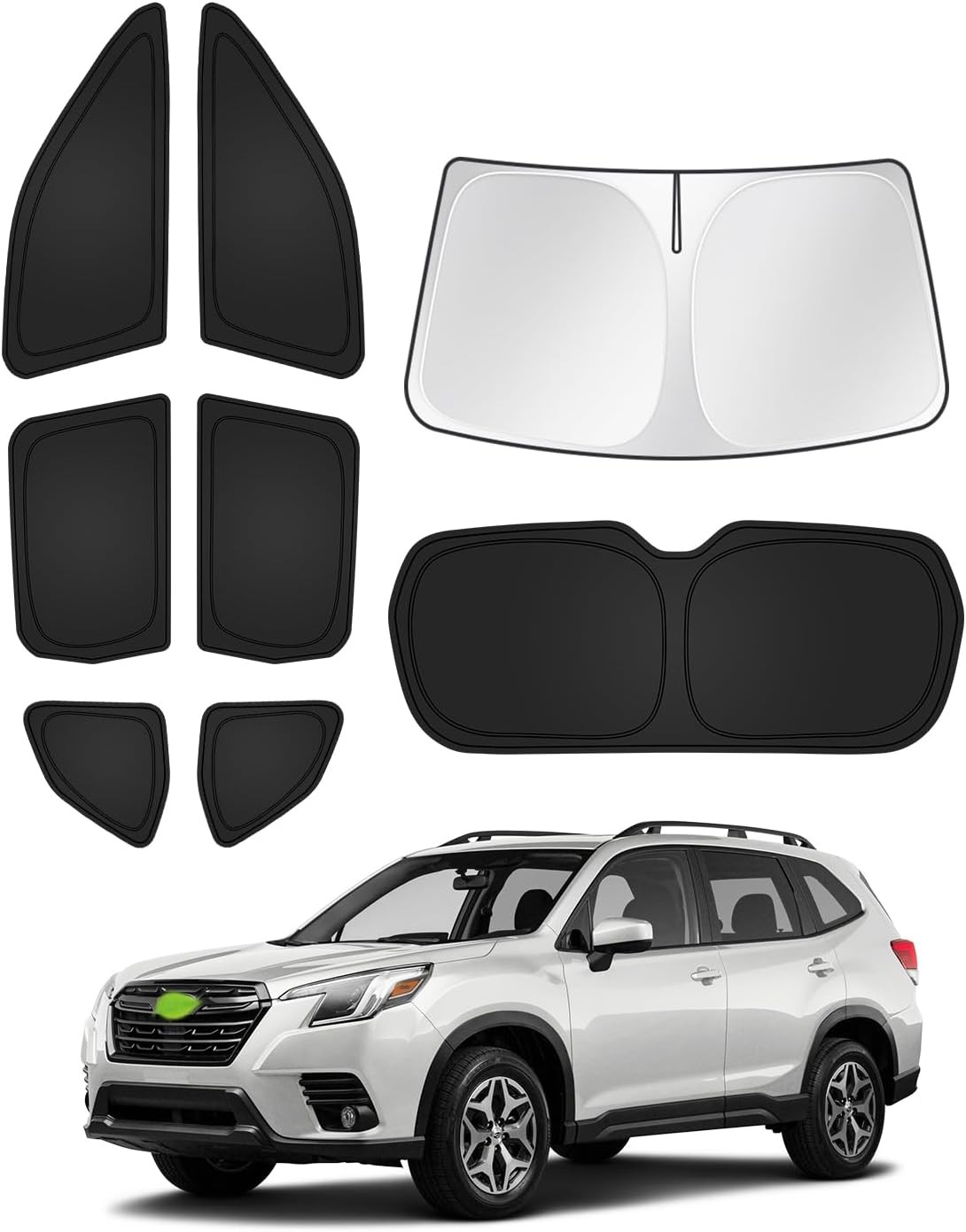 Sunshades for 2025 2026 Subaru Forester Accessories Windshield Sun Shade Side Re