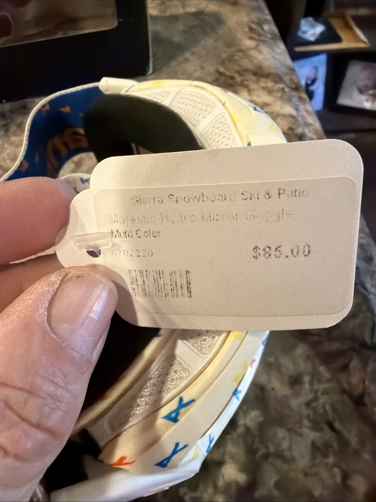 Anon Majestic Women's Ski Goggle White Hydro Multi Color DEAD STOCK NIB UglyBox