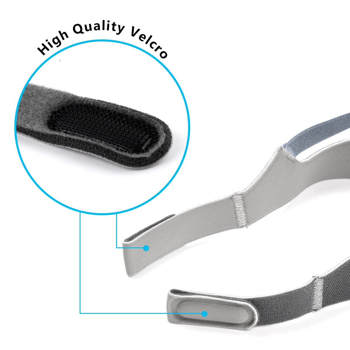 NuBliss Replacement Headgear Strap Compatible with DreamWear CPAP Nasal Mask USA