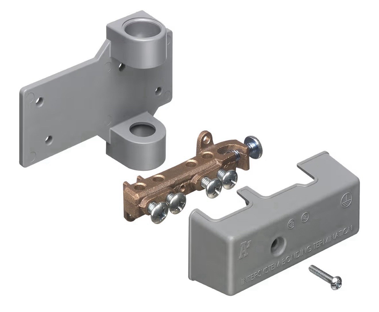 Arlington Industries GBB5P Bronze Grounding Bridge Kit PVC