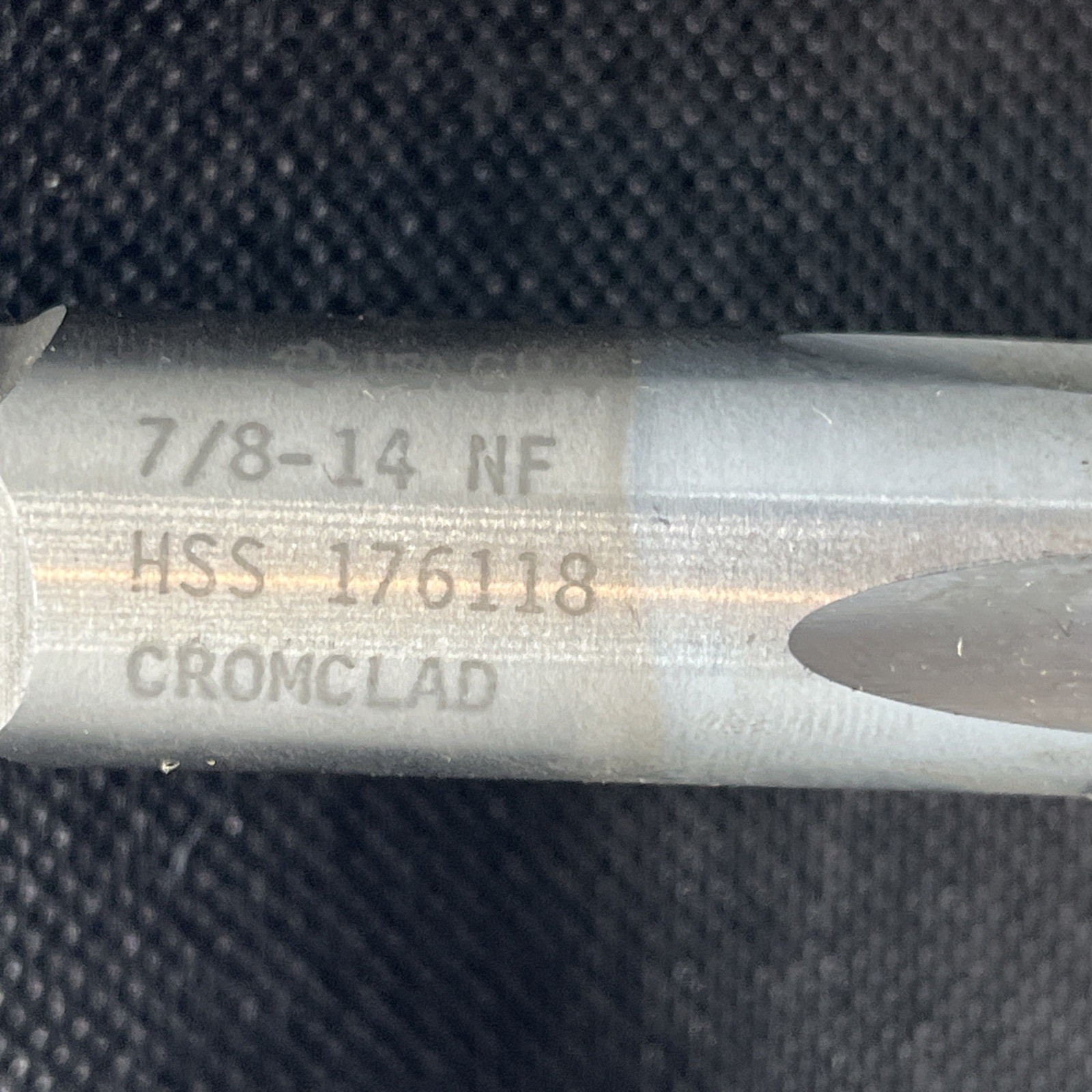 7/8"-14 HSS BOTTOMING TAP GH4 CROMCLAD MADE IN USA NIP