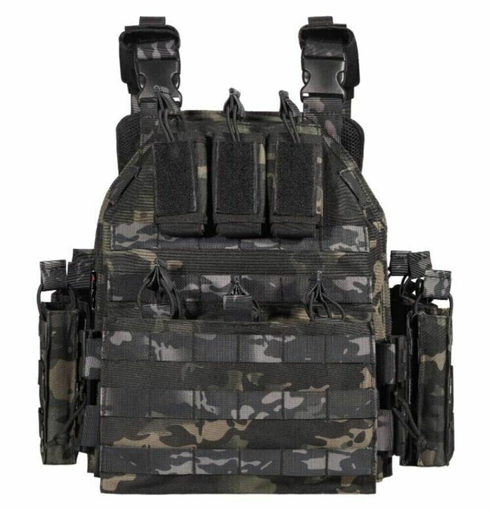 Urban Assault Shadow Ghost Camo Tactical Vest Plate Carrier
