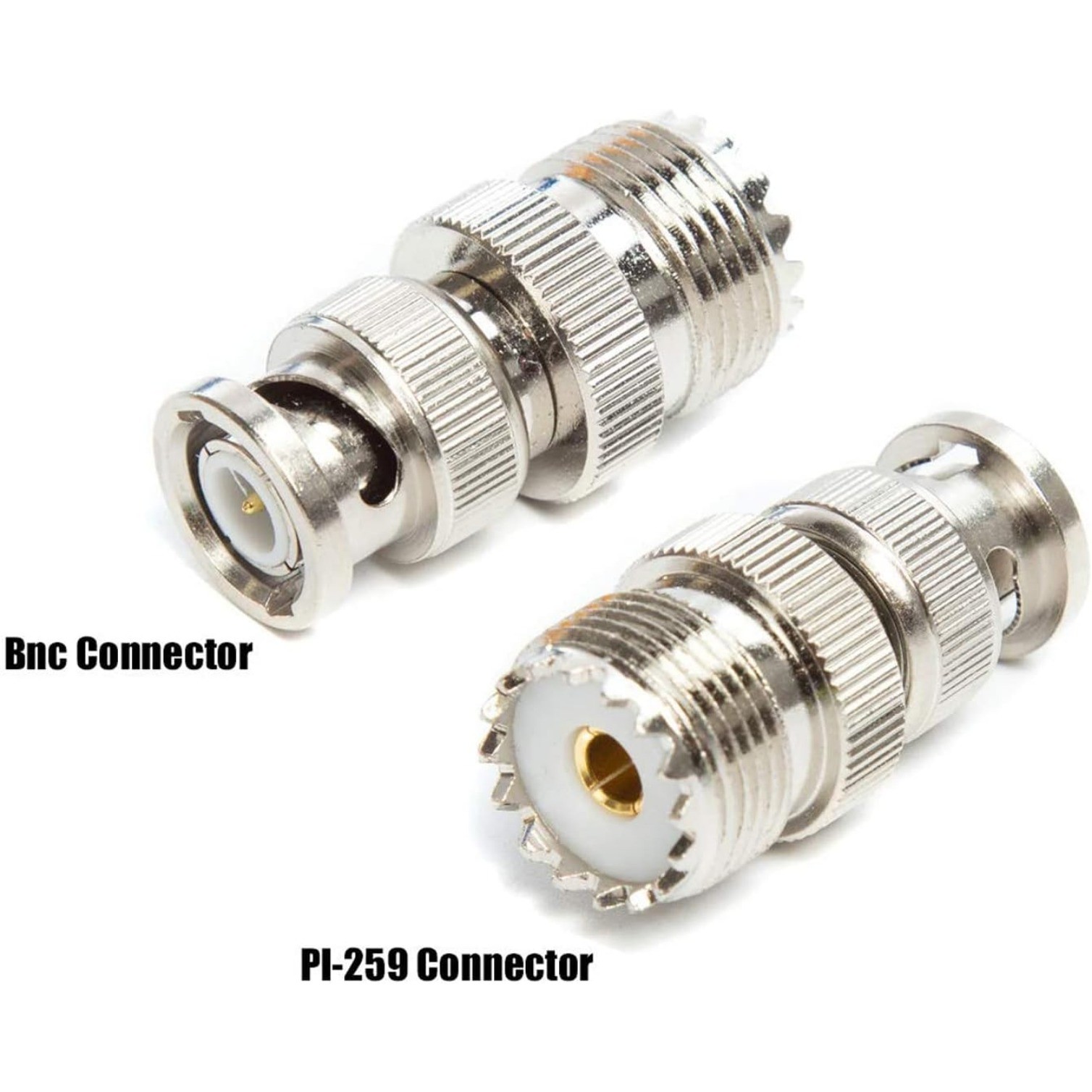 14 Inch CB Radio Antenna - Magnetic Mount, PL259 & BNC