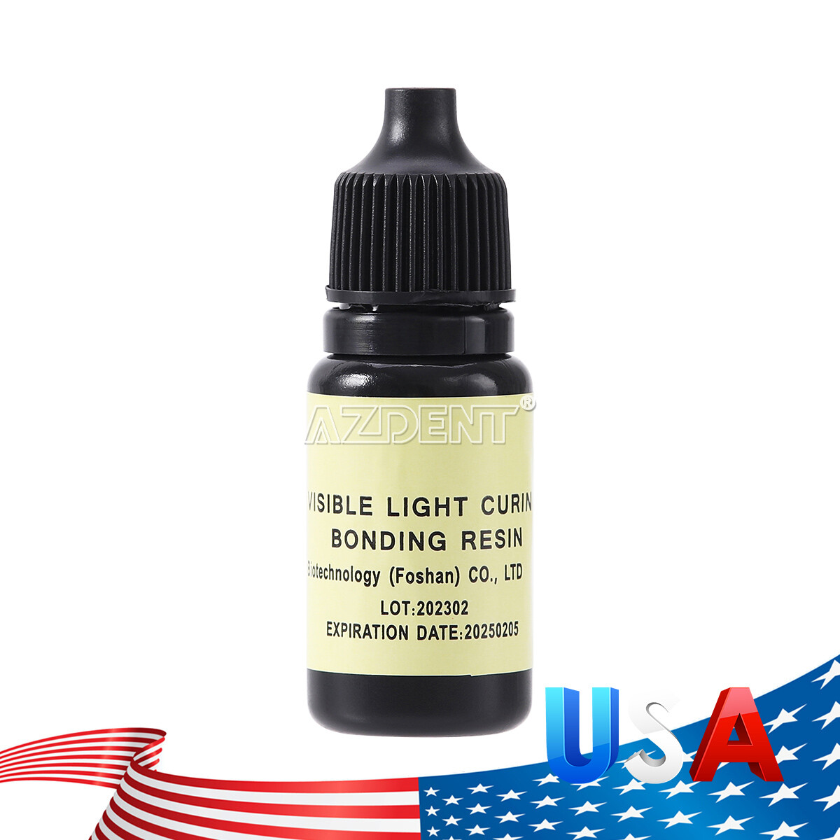 1 X Dental Light Cure Bonding Adhesive One Step Bonding Cure Dentin Enamel