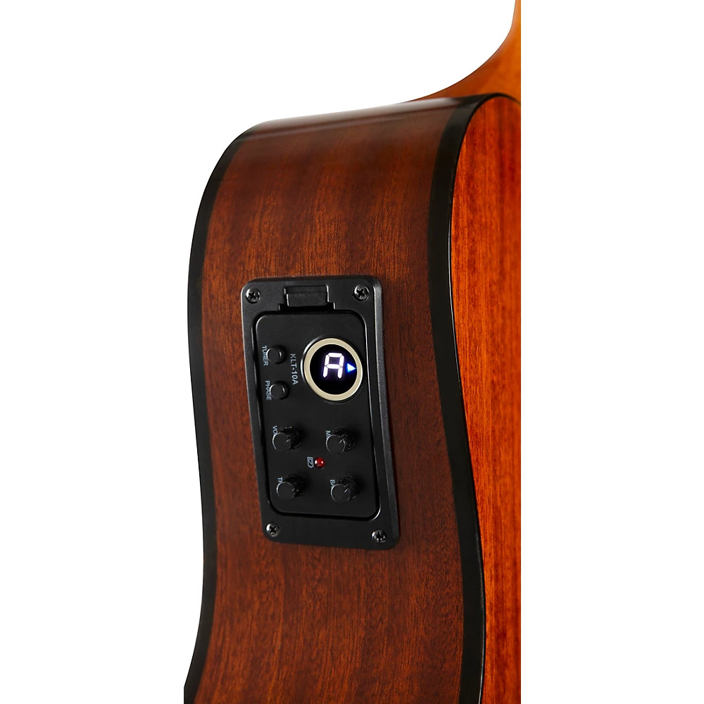 Rogue RA-090 Concert Cutaway Acoustic-Electric Guitar Mahogany