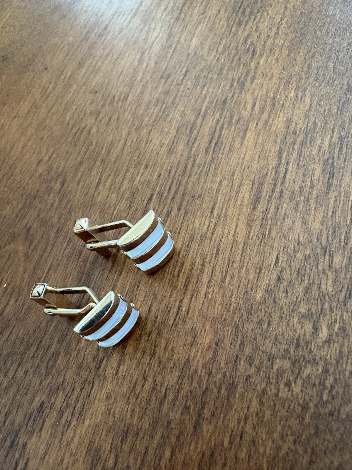 Swank Gold Tone Vintage Cufflinks