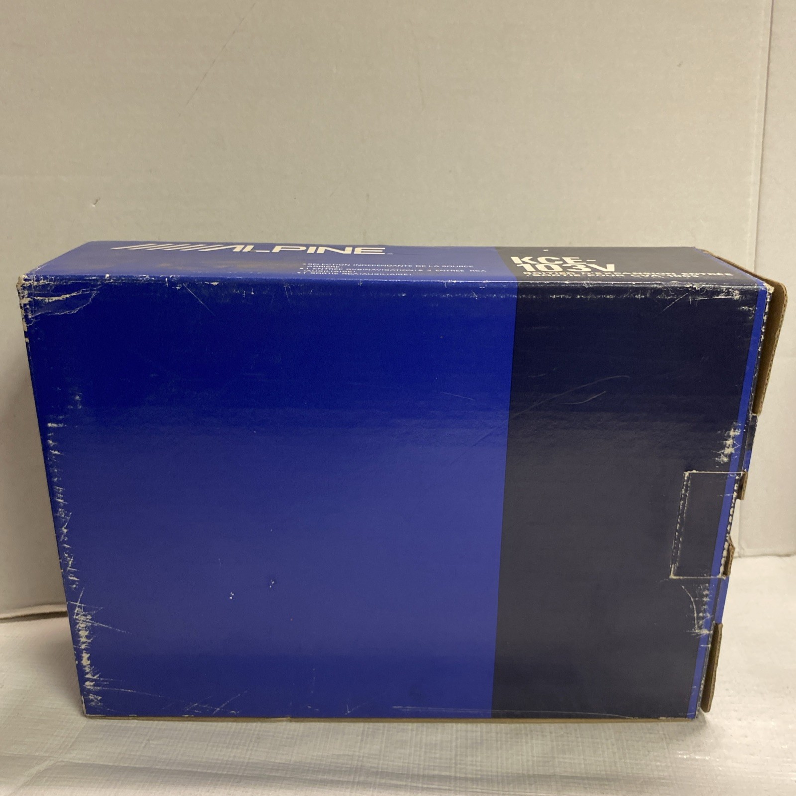 ALPINE KCE-103V car audio, video input/output expansion unit for the CVA-1003