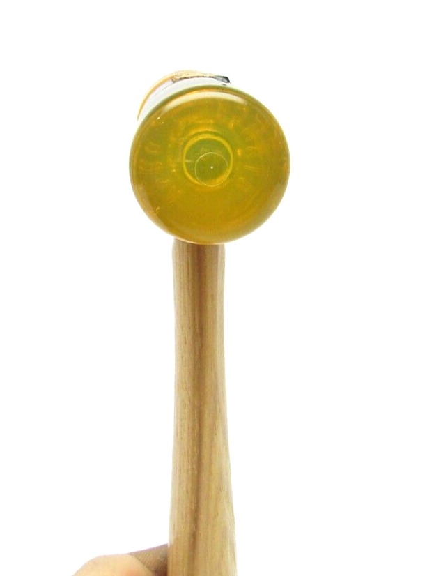 Vintage STANLEY 8oz Soft Face Hammer with Hickory Handle 57-594 Made in USA NOS