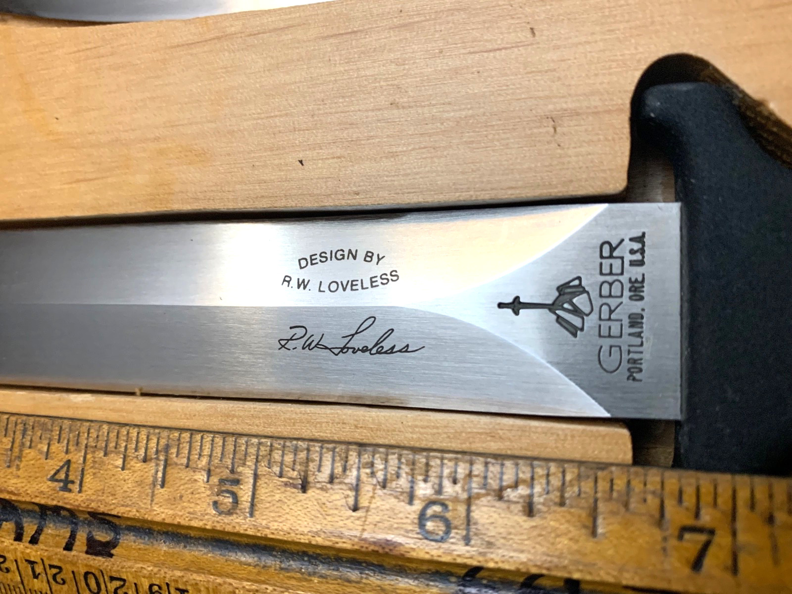 Gerber ,R. W Loveless Design*Matched Serial *# 0253 of 1000Guardian Survival Kit