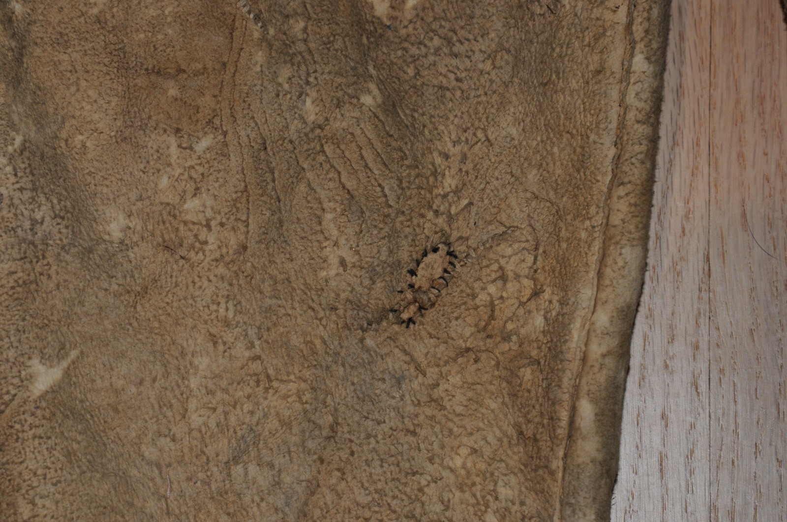 Early Vintage Native American Deer Skin Buck Skin Beaded Shirt and Pants Old****