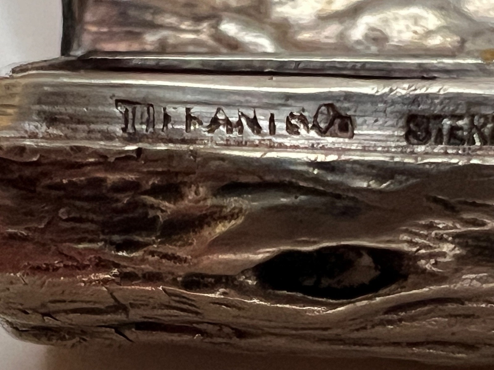 Tiffany & Co Sterling Silver Box - RARE - LOG