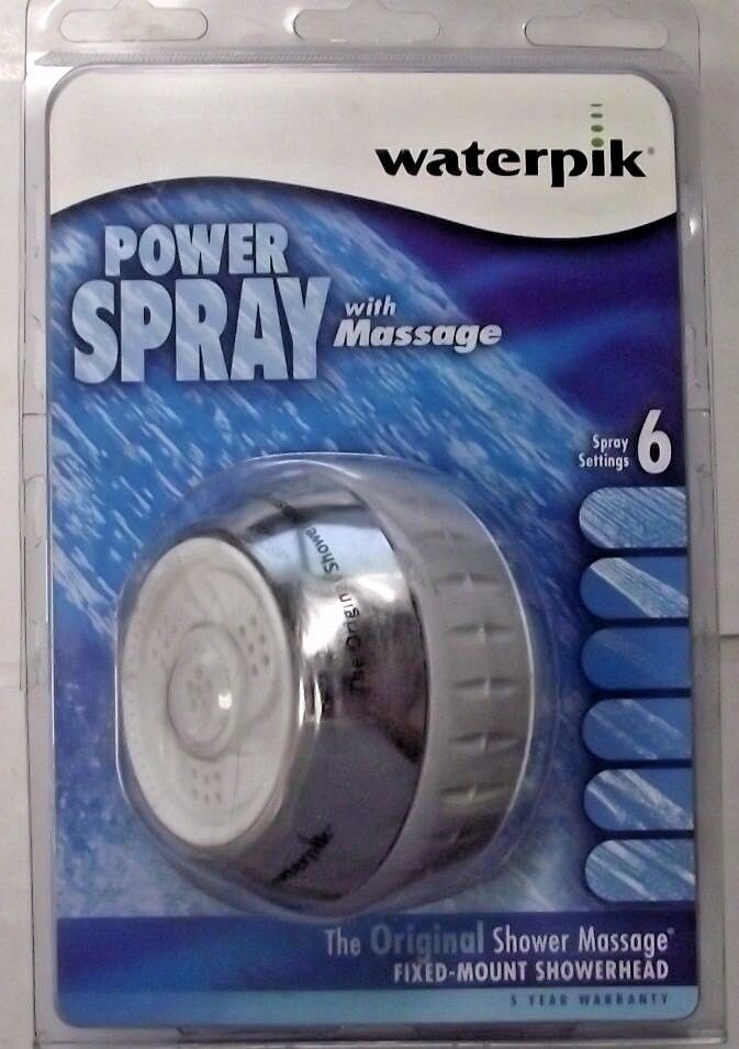 Waterpik SM620 6 Function Massage Shower Head USA