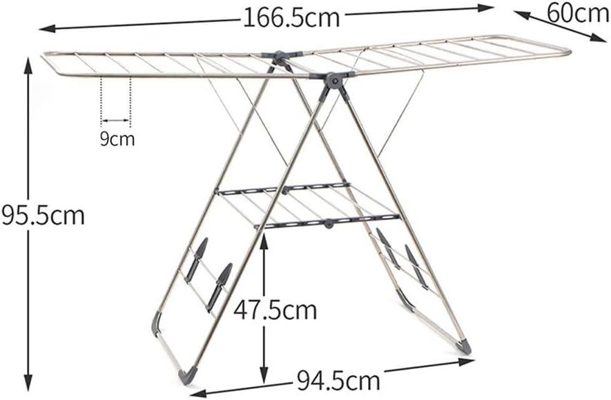 Folding Stainless Steel Clothes Drying Rack - Brand New in Box NIB Large