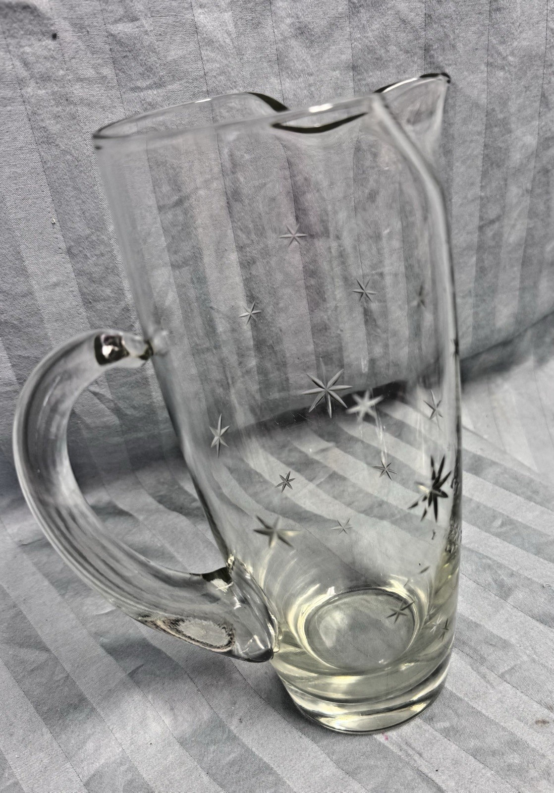 Vintage 1950s MCM Atomic STAR DUST by C G QUARTEX Cocktail Set Pitcher and More