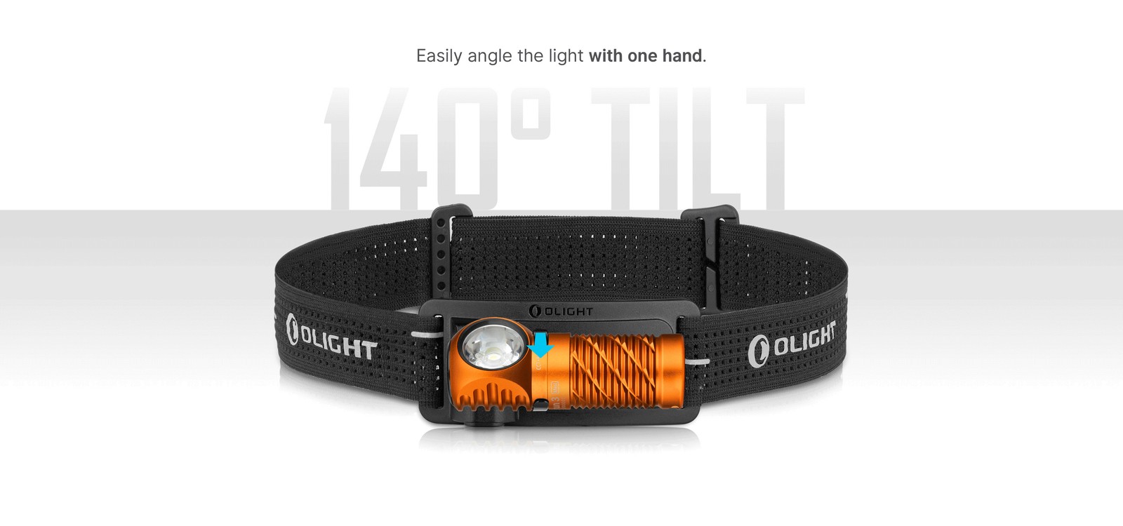 Olight Perun 3 Mini 1250 Lumen Compact Right-Angle Headlamp