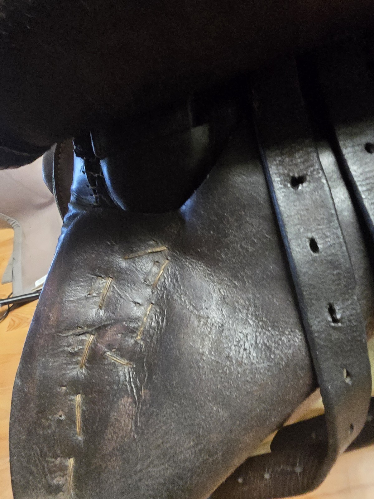 US Cavalry Training Saddle With Straps