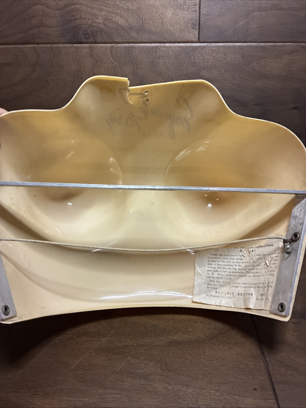 VTG 50s EXQUISITE FORM BULLET BRA BRASSIERS DISPLAY BUST STORE COUNTER MANNEQUIN