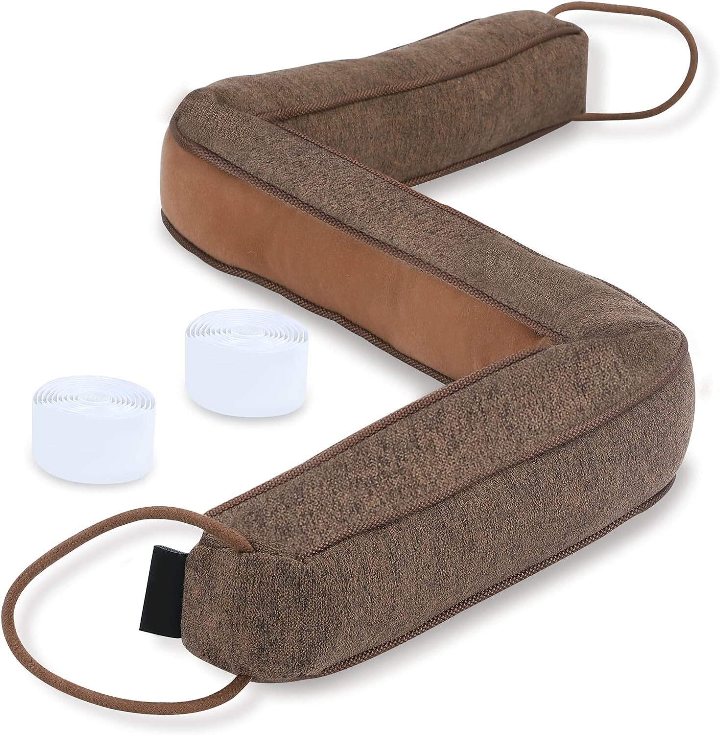 KAKICLAY 32-48" Weighted Draft Stopper Heavy Duty Sound Proof Door Draft Blocker