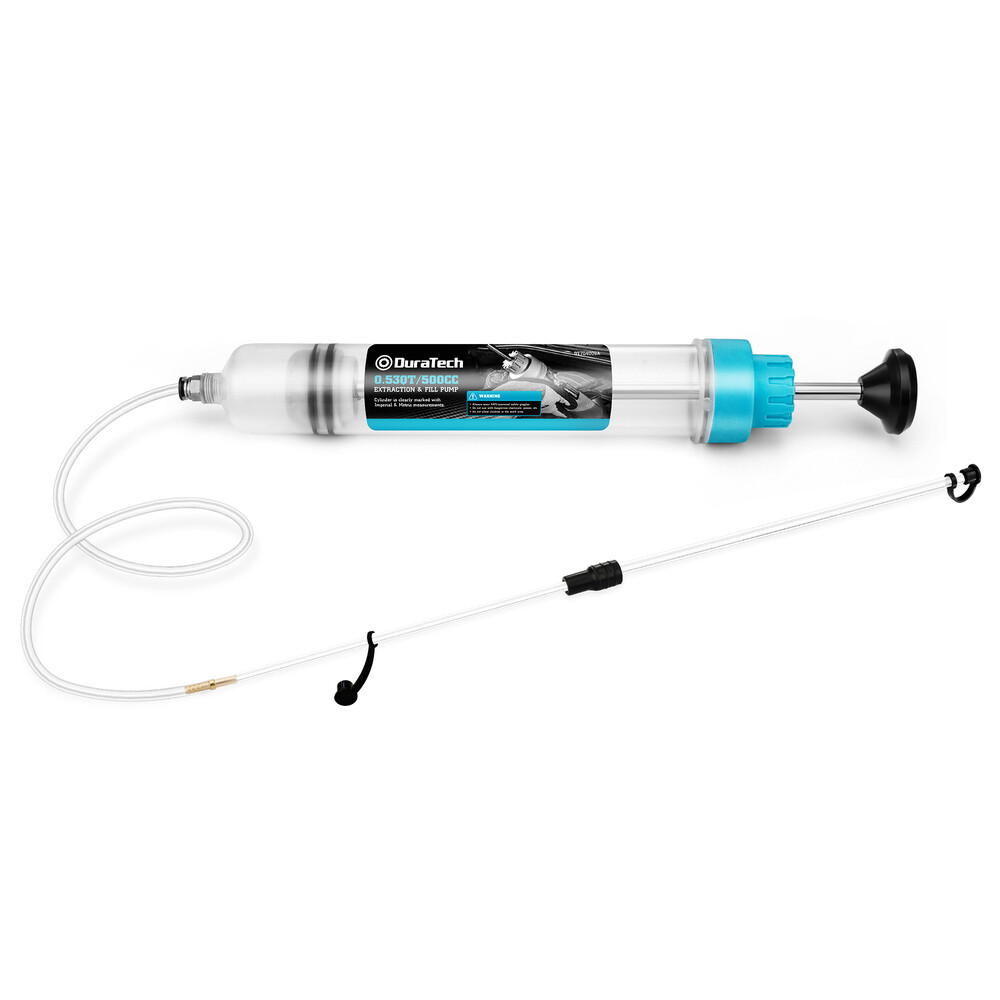 DURATECH 500CC Fluid Extractor Oil Extractor Long Hose Brake Fluid Extractor NEW