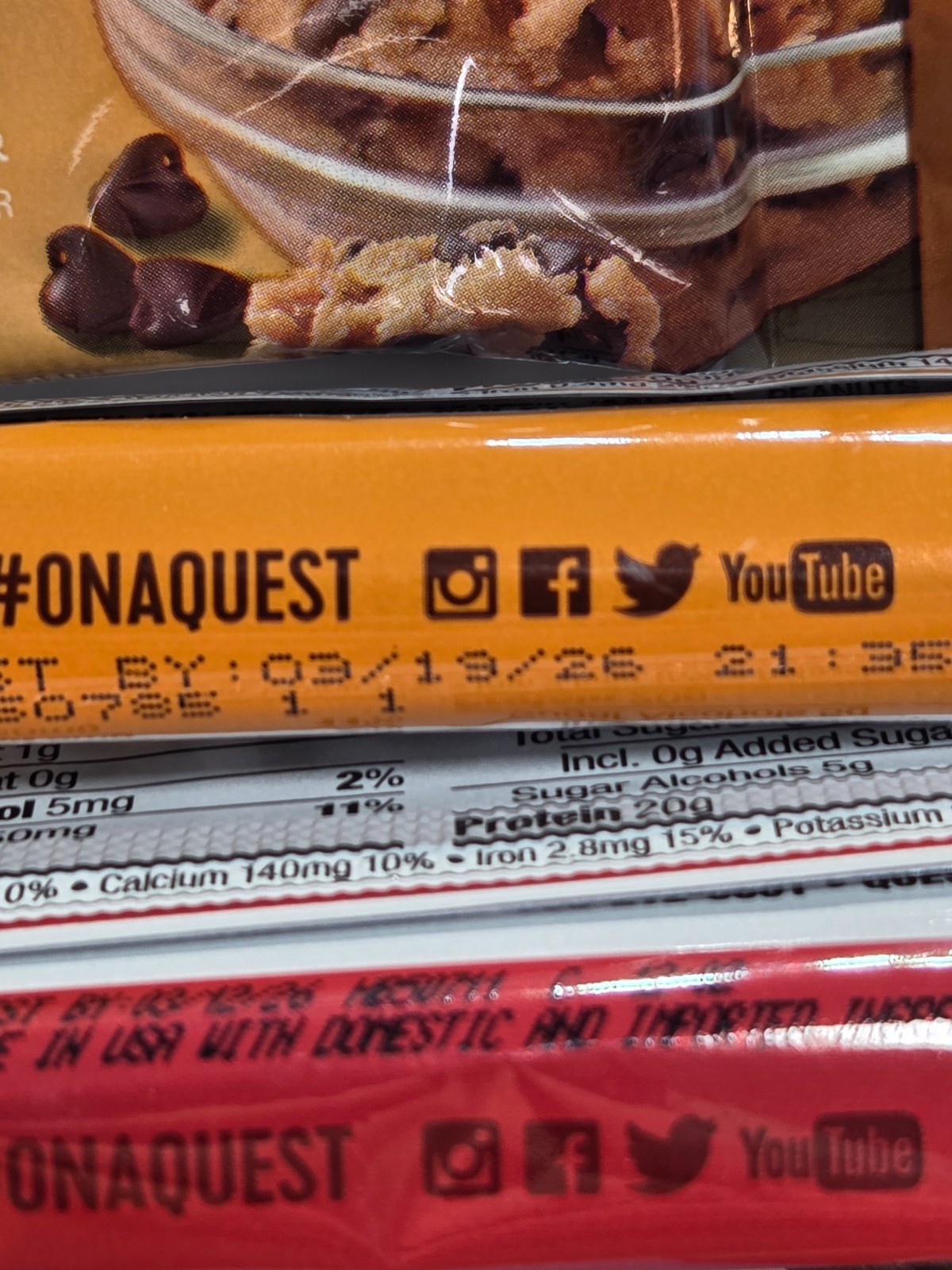 Quest Ultimate Protein Bars Variety Pack 24Ct High Protein Lot of 2