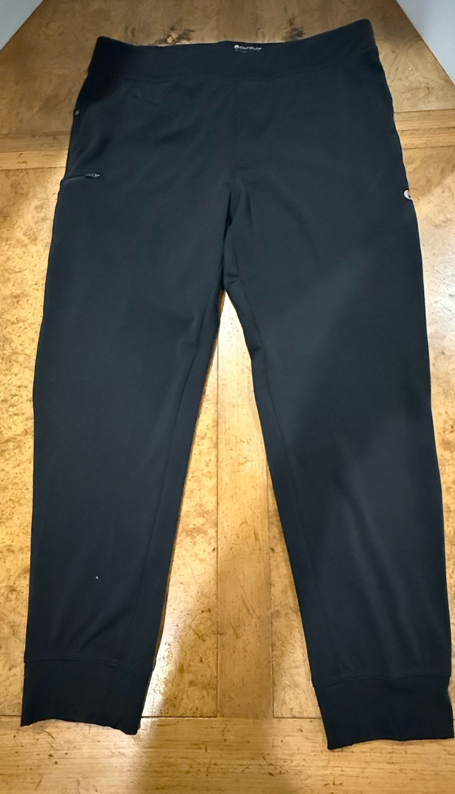 Chef Works Unisex Jogger Chef Pants MEDIUM Black PBEO2