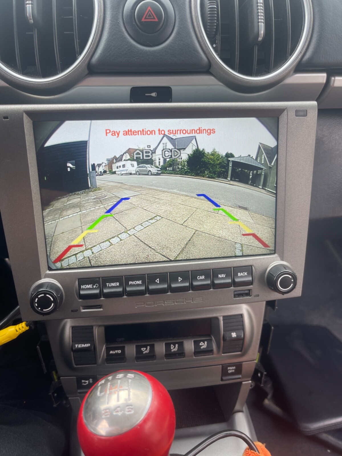 Porsche Reverse Camera HD Parking for PCCM+ Cayenne 997 987 Custom KIT