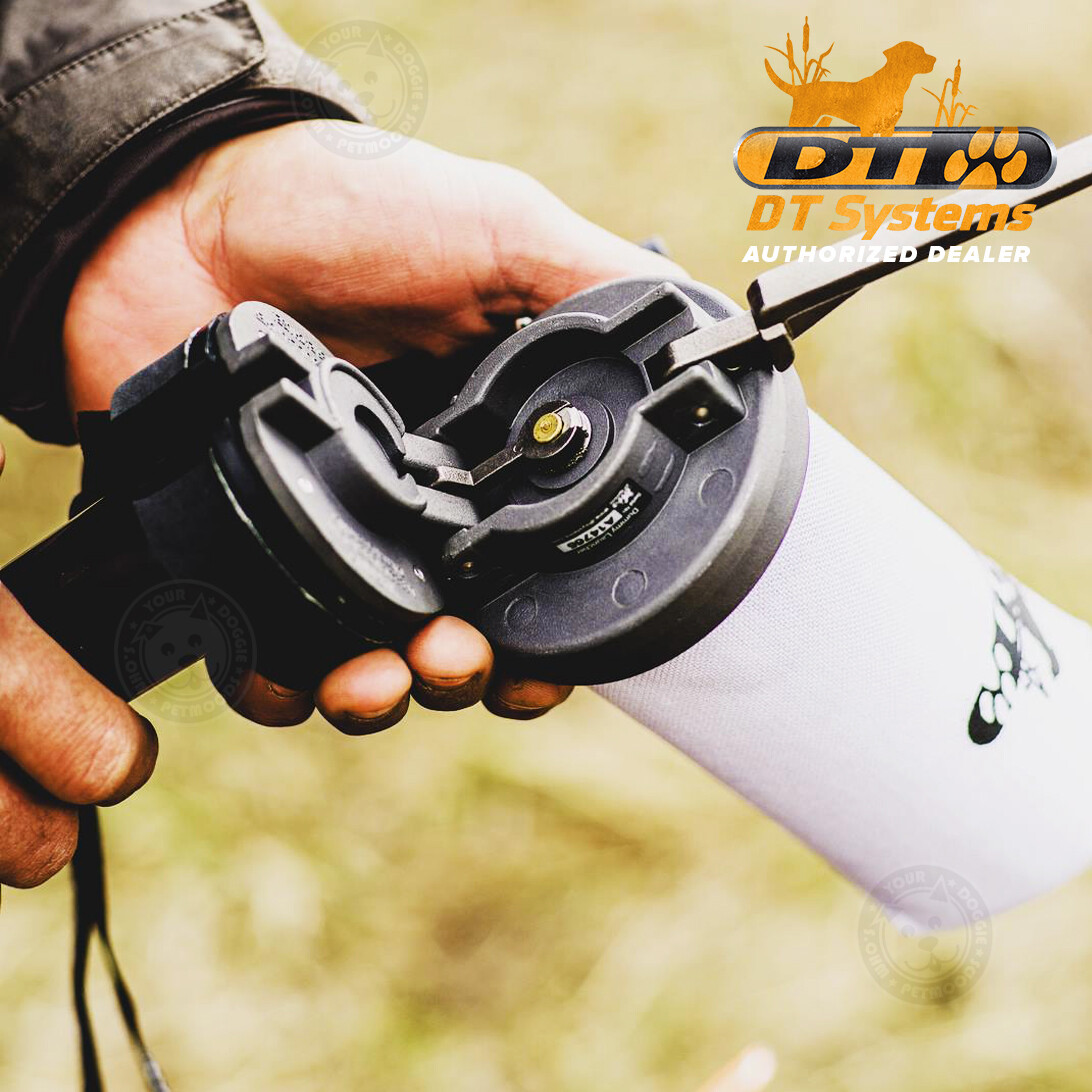 DT Systems Super Pro Dummy Launcher Hand Held Dog Training Kit Orange