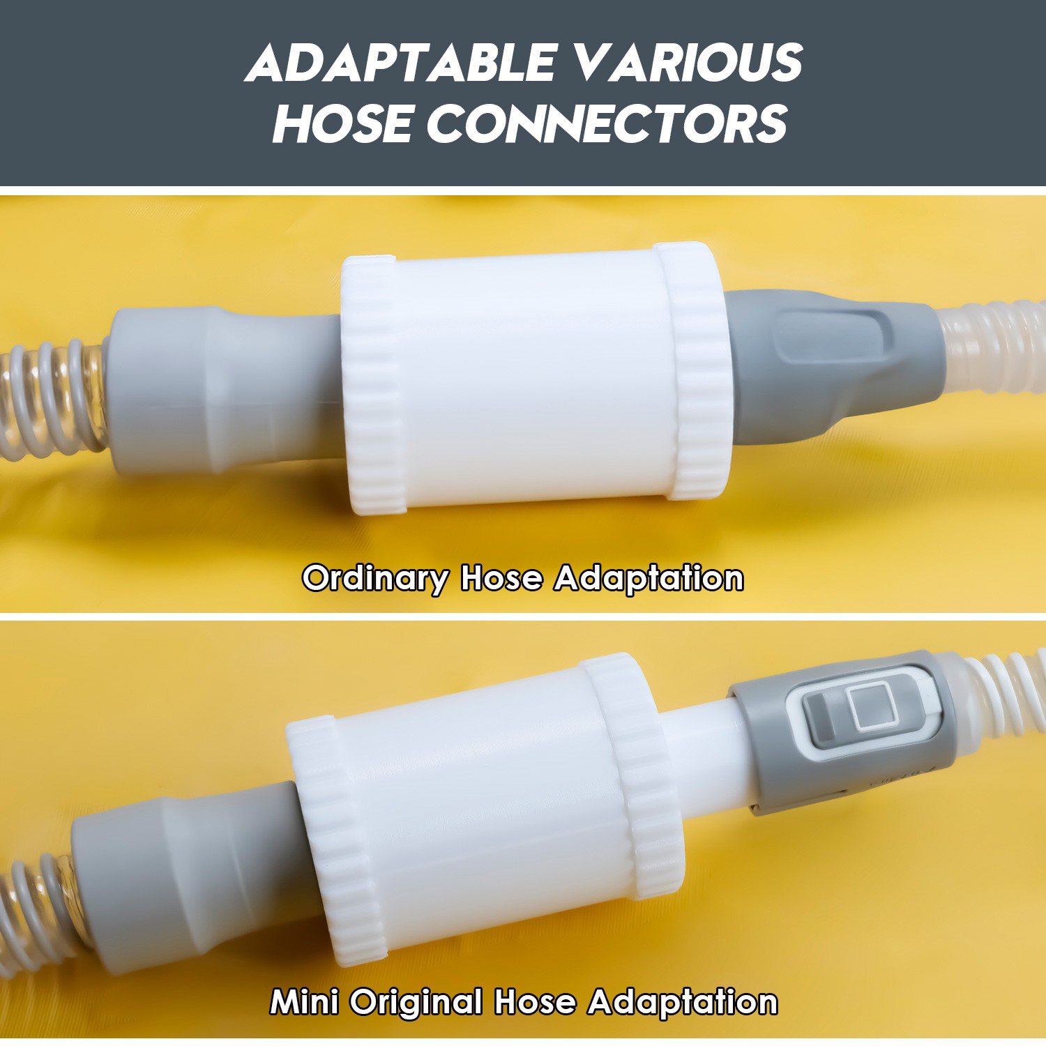 CPAP Muffler for AirMini-Quiet Travel Sleep,No Leak,Fits 22mm Hose Adapter