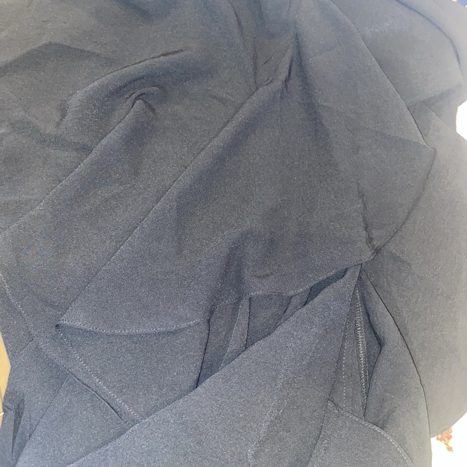 Zara Maxi Skirt Size L Black Gypsy Style Cascading Ruffles