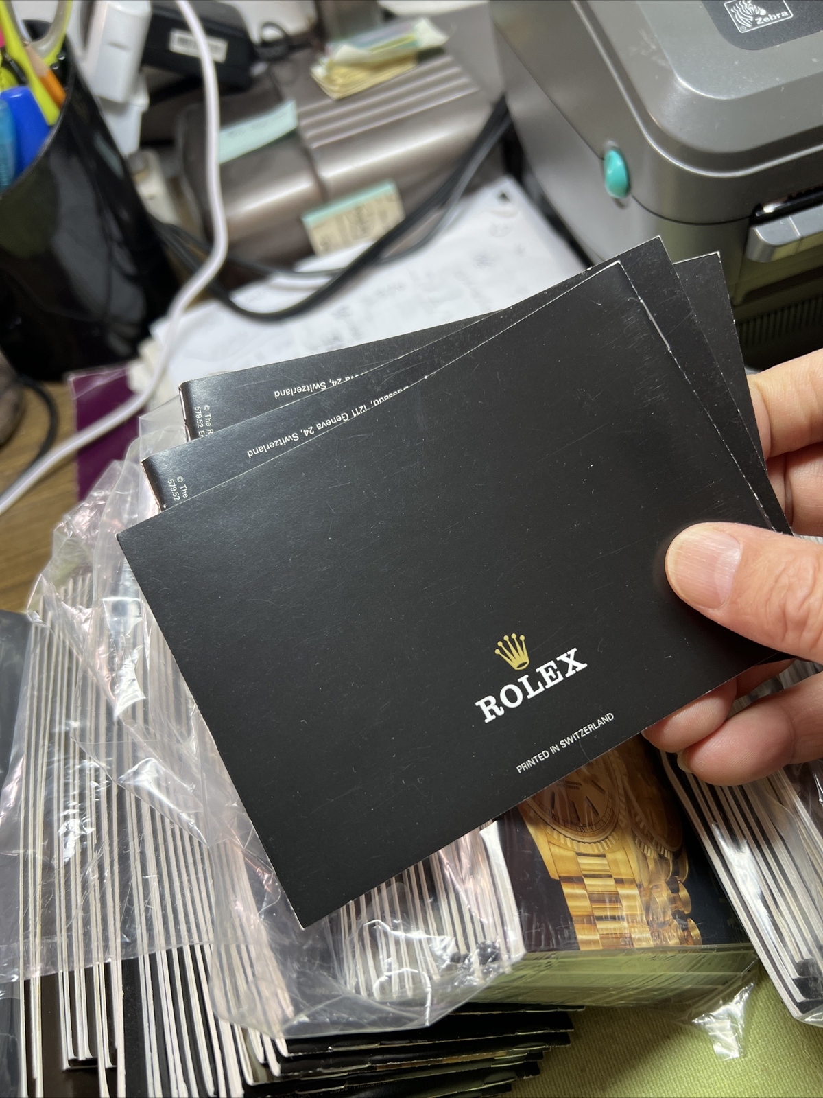 Rolex “your Rolex Oyster”Booklets ;manual 1990-2000 Please choose ,All English❗️