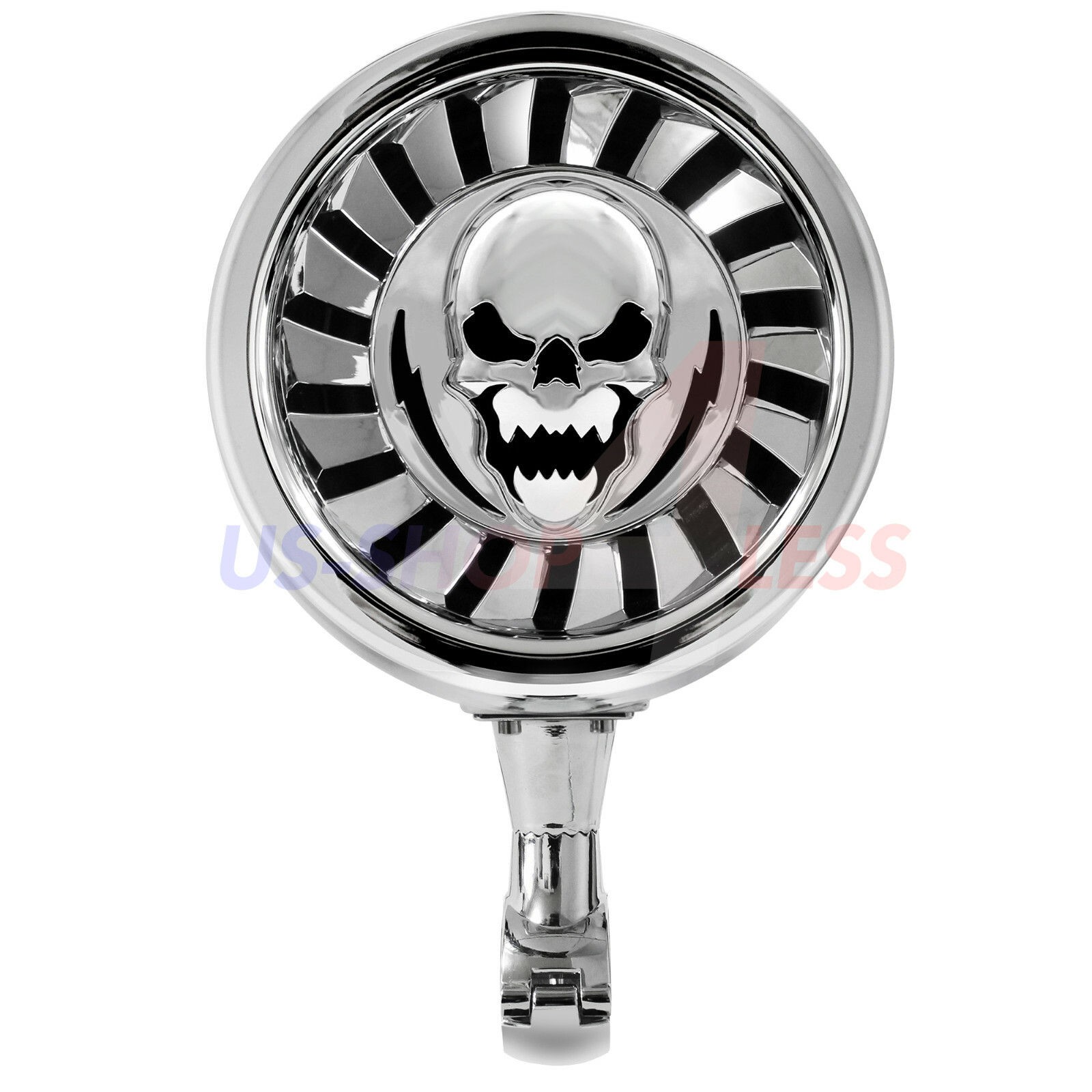 600W Bluetooth Waterproof Stereo Speakers Audio Amp System for Harley Ape Hanger