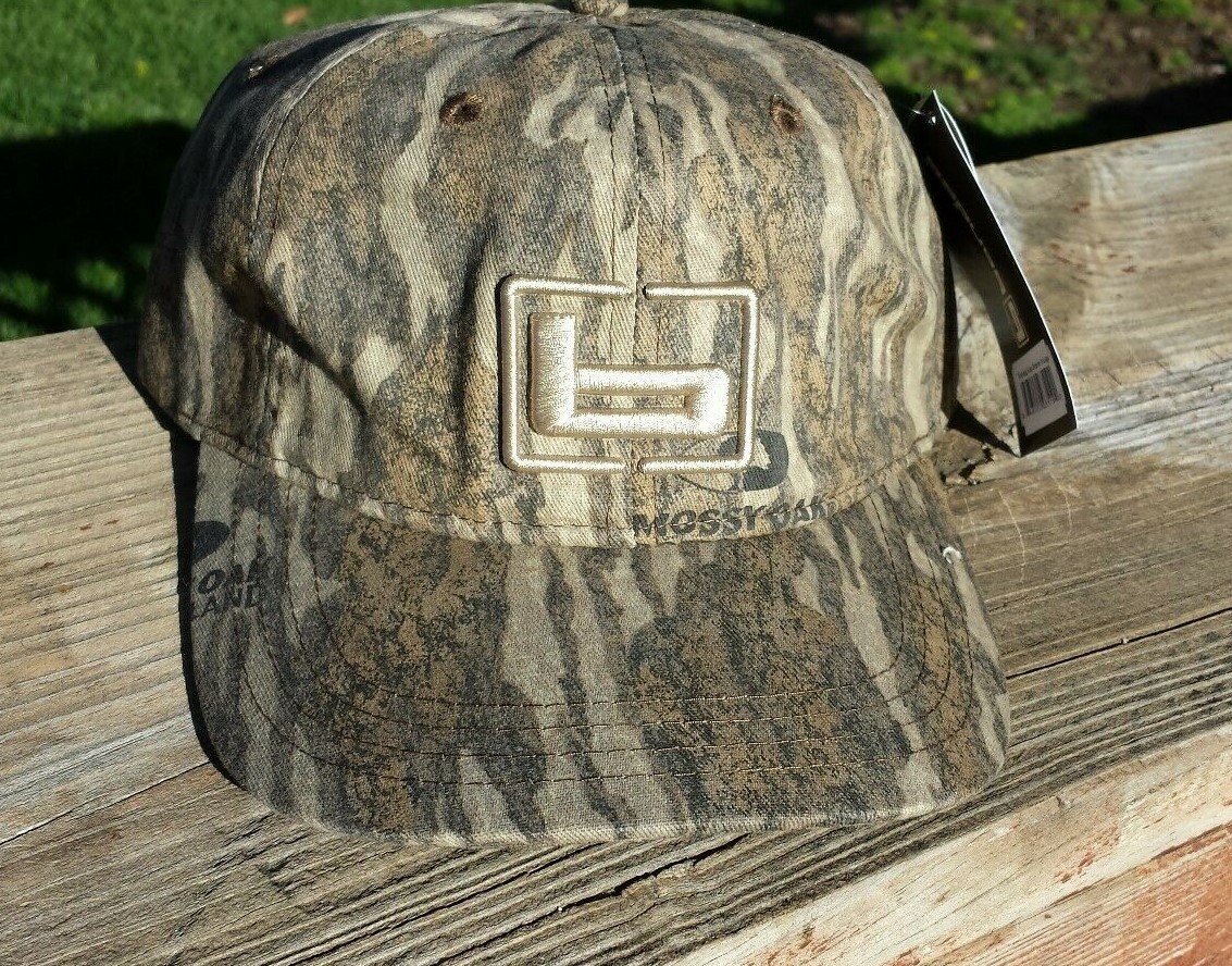 Banded Gear "b" Logo Mossy Oak Bottomland Btml Camo Cotton Hunting Hat Cap NEW