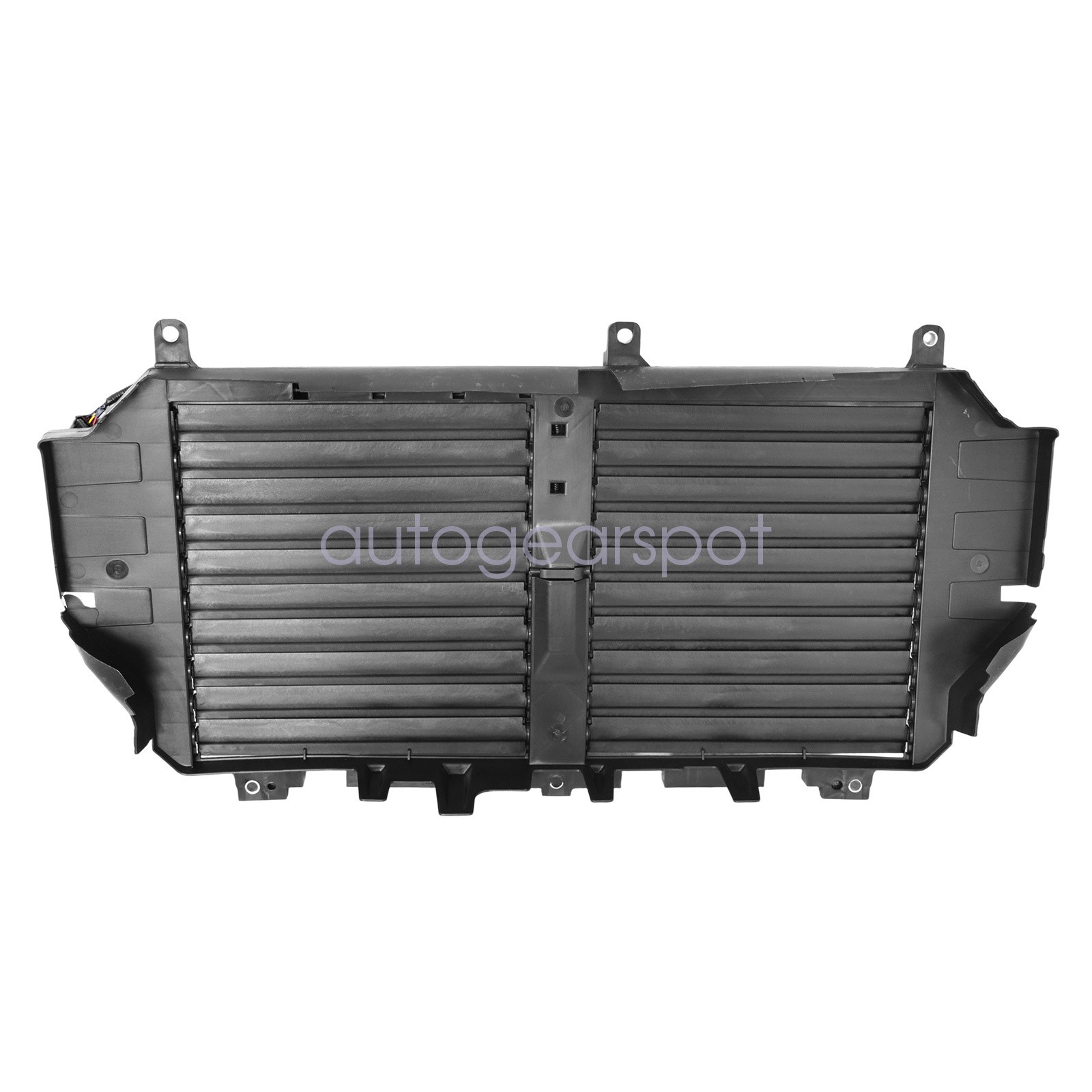 For 2024-2025 Toyota Tacoma Radiator Shutter With Motor Matte Black 2.4L