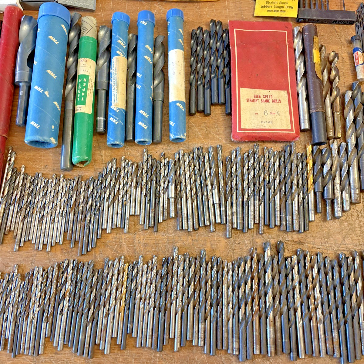 Huge Lot of Machinist Tools HSS Drill Bits, Indexes, Sets, Chucks, Chuck Keys