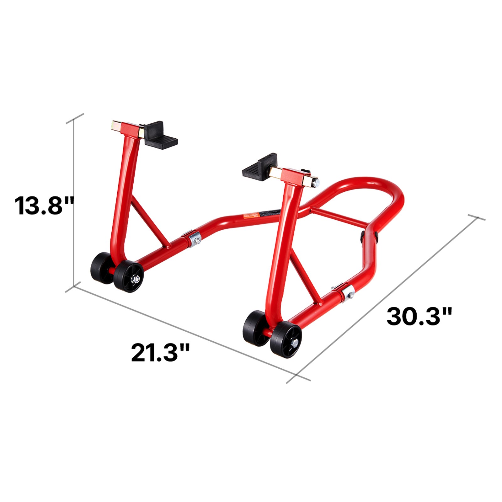 Motorcycle Stand Lift 850 lbs Rear Wheel Spoolift Paddock Swingarm Arm Red