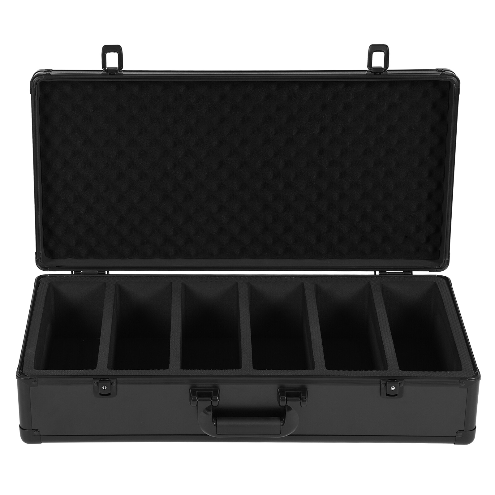 222 PSA Graded Card Storage Box 6 Slots Sports Card Holder Case w/ 2 Keys Lock ?