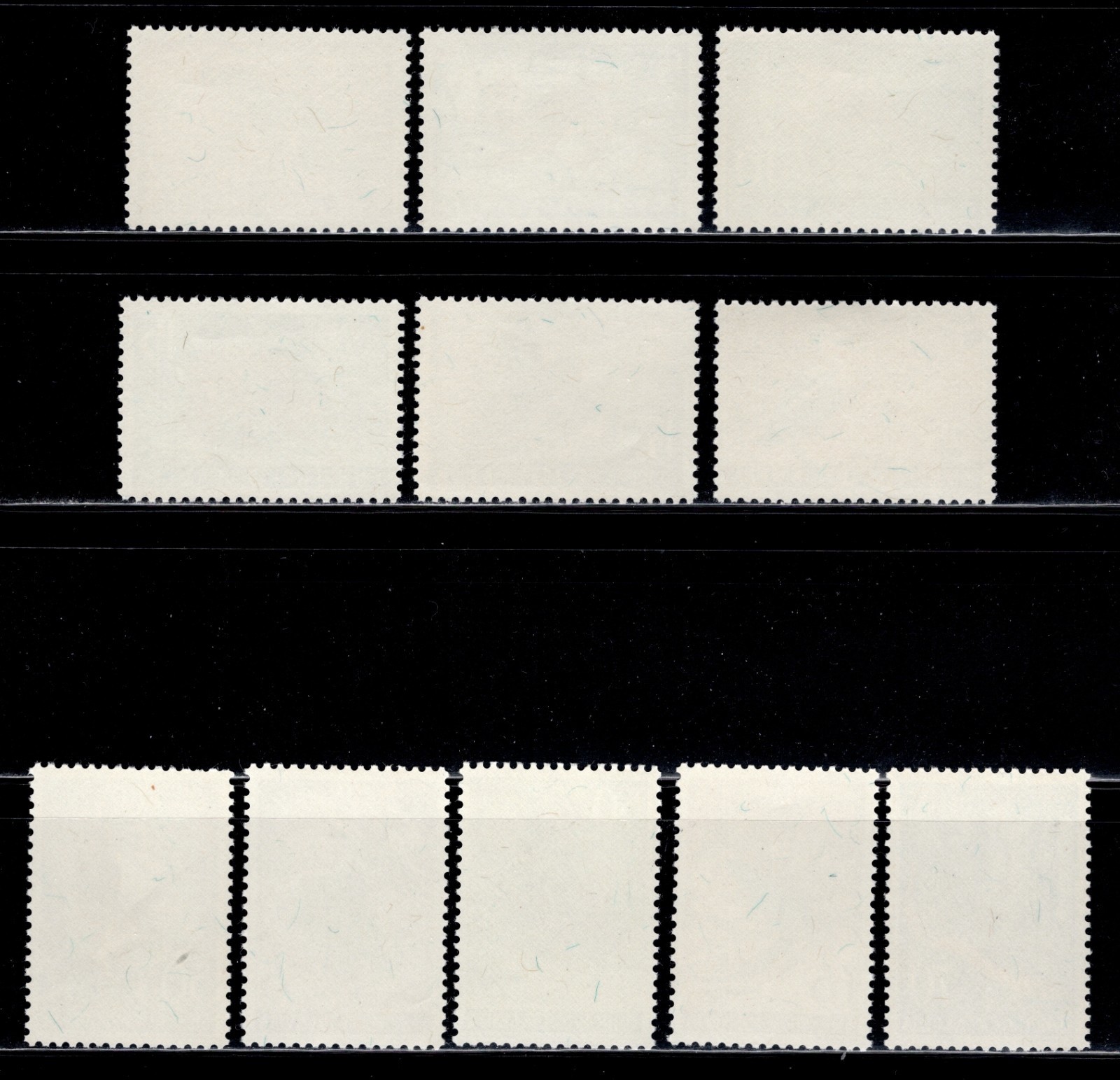 Yugoslavia Trieste Zone B Sc#93-103, Animals, Birds, Insect Types of 1954 MNH OG