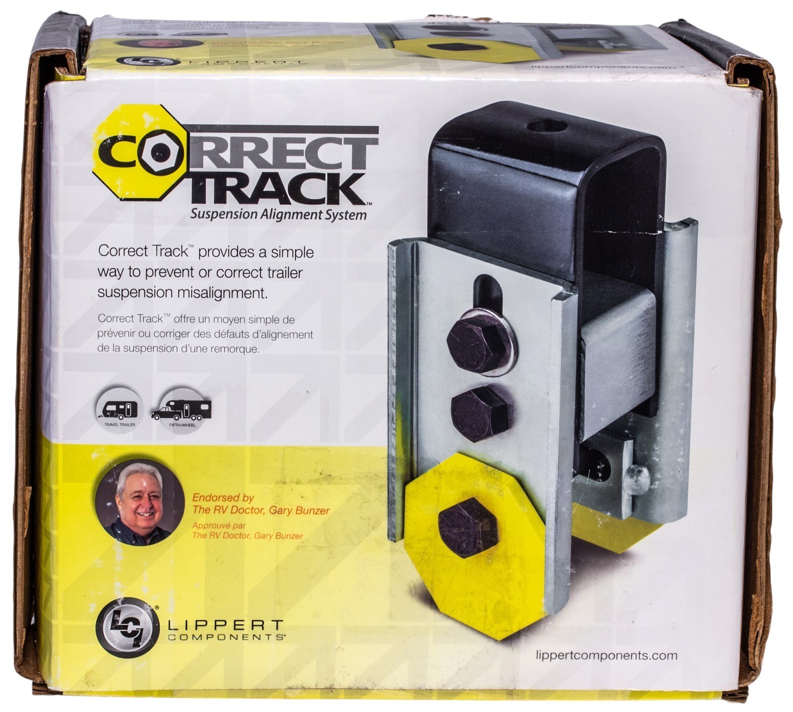 Correct Track 87220 Double Axle Alignment Kit Dual Tandem Trailer RV Camper