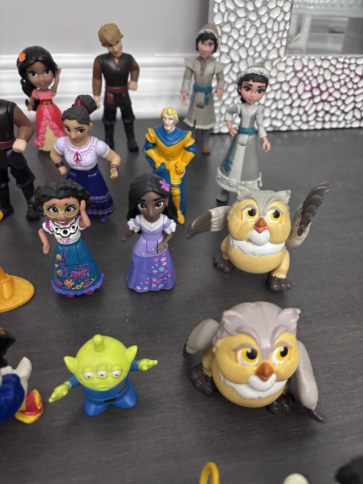 Mixed Lot of 30+ Random Toys, Figures, PVC Disney Figurines Mixed Years