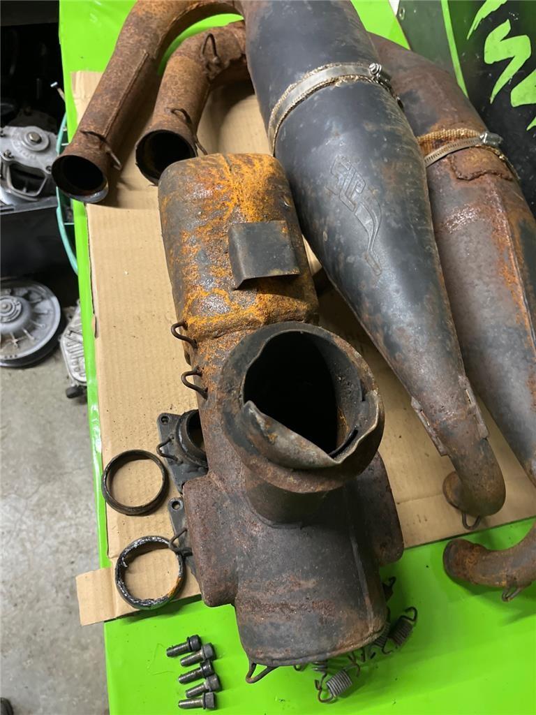 2000 Polaris RMK 800 SLP Twin Pipes 2001 Exhaust XC SKS Gen 2