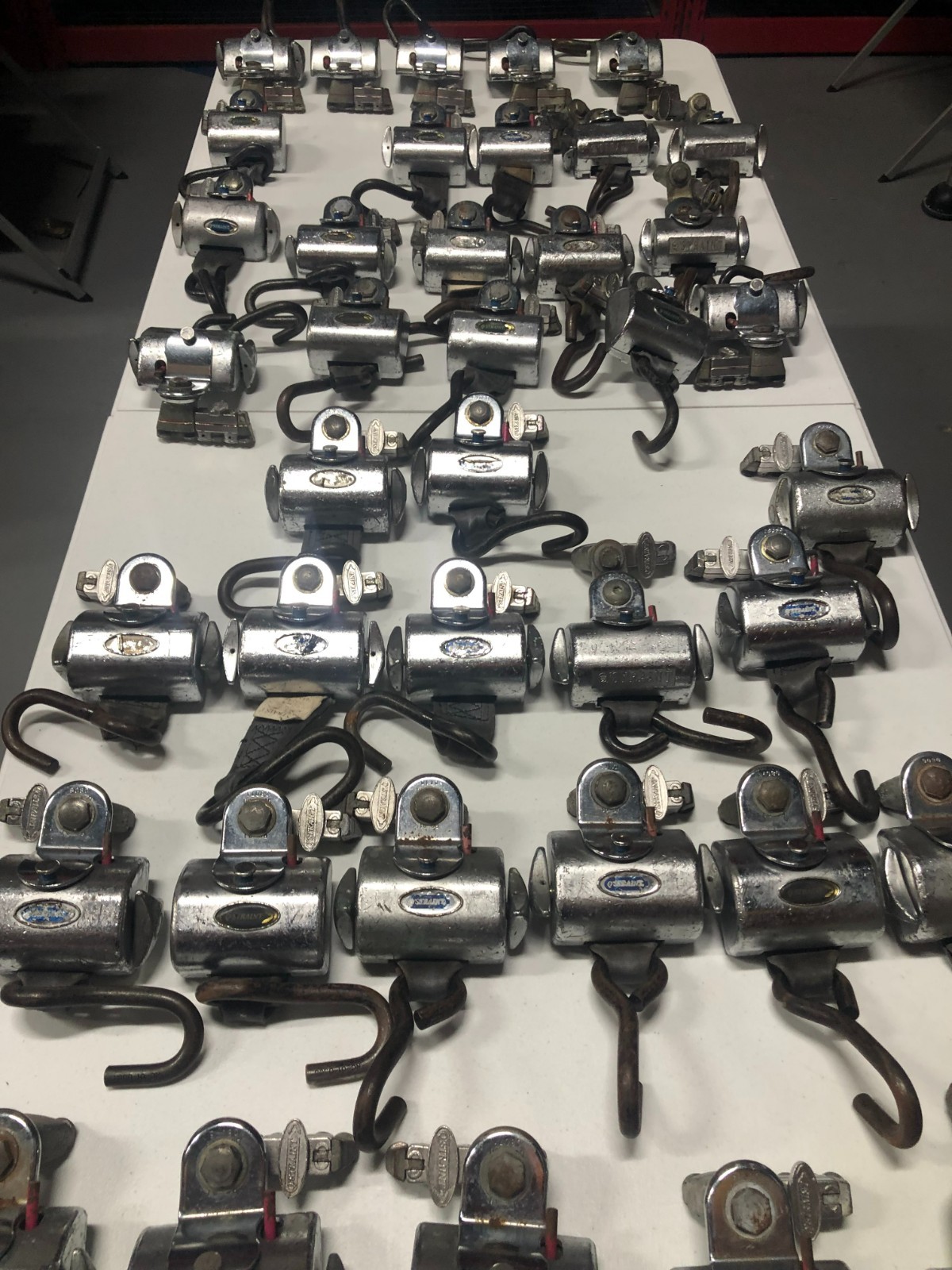 Q'Straint Wheelchair Securement tie Down Retractors.