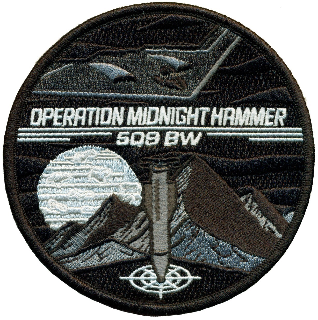 USAF 509th BOMB WING – OPERATION MIDNIGHT HAMMER 2025 PATCH