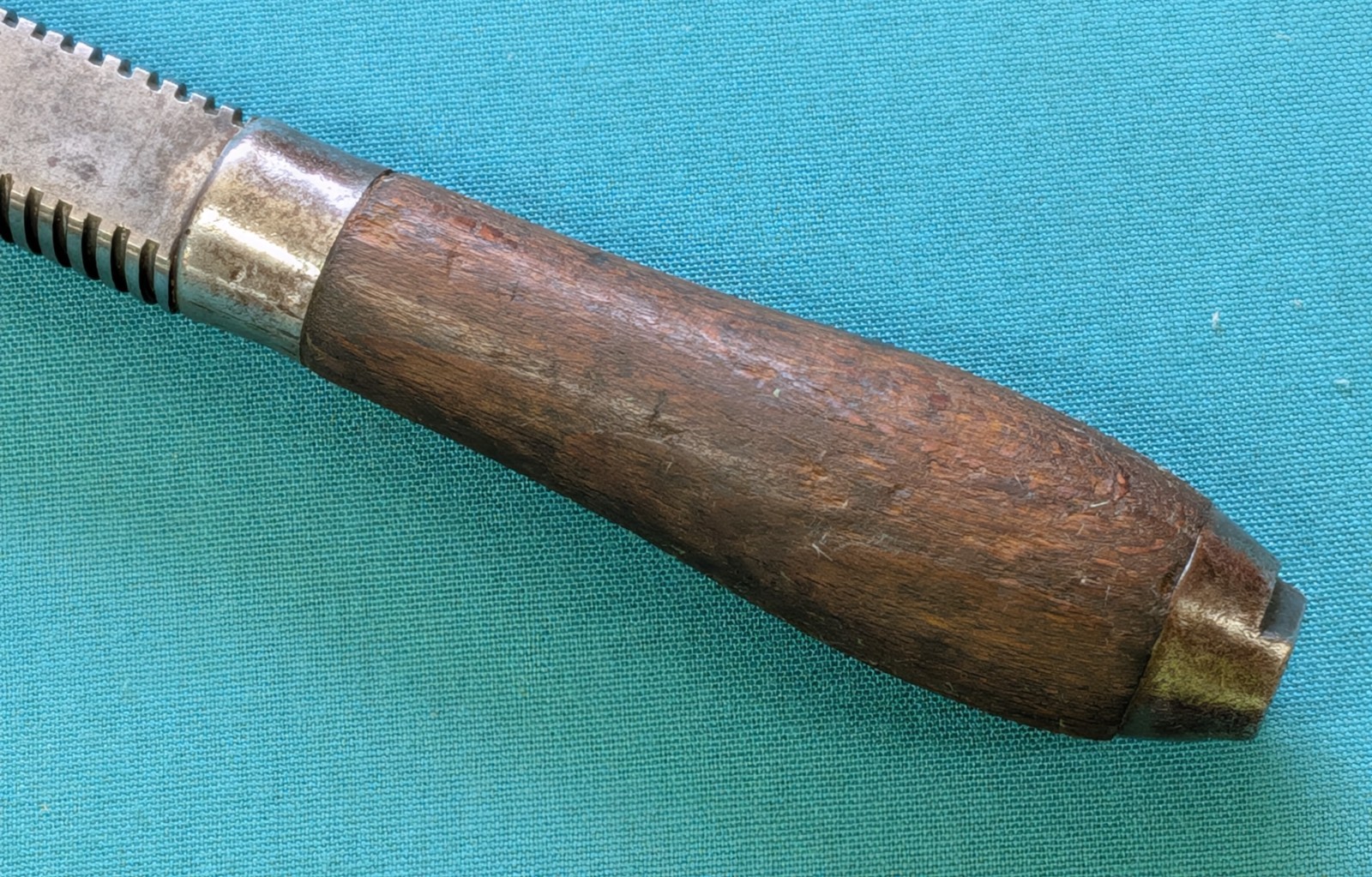 1900's Bemis & Call Co. No. 37 Nut/Monkey Wrench 10" Wood Handle Merrick Pattern