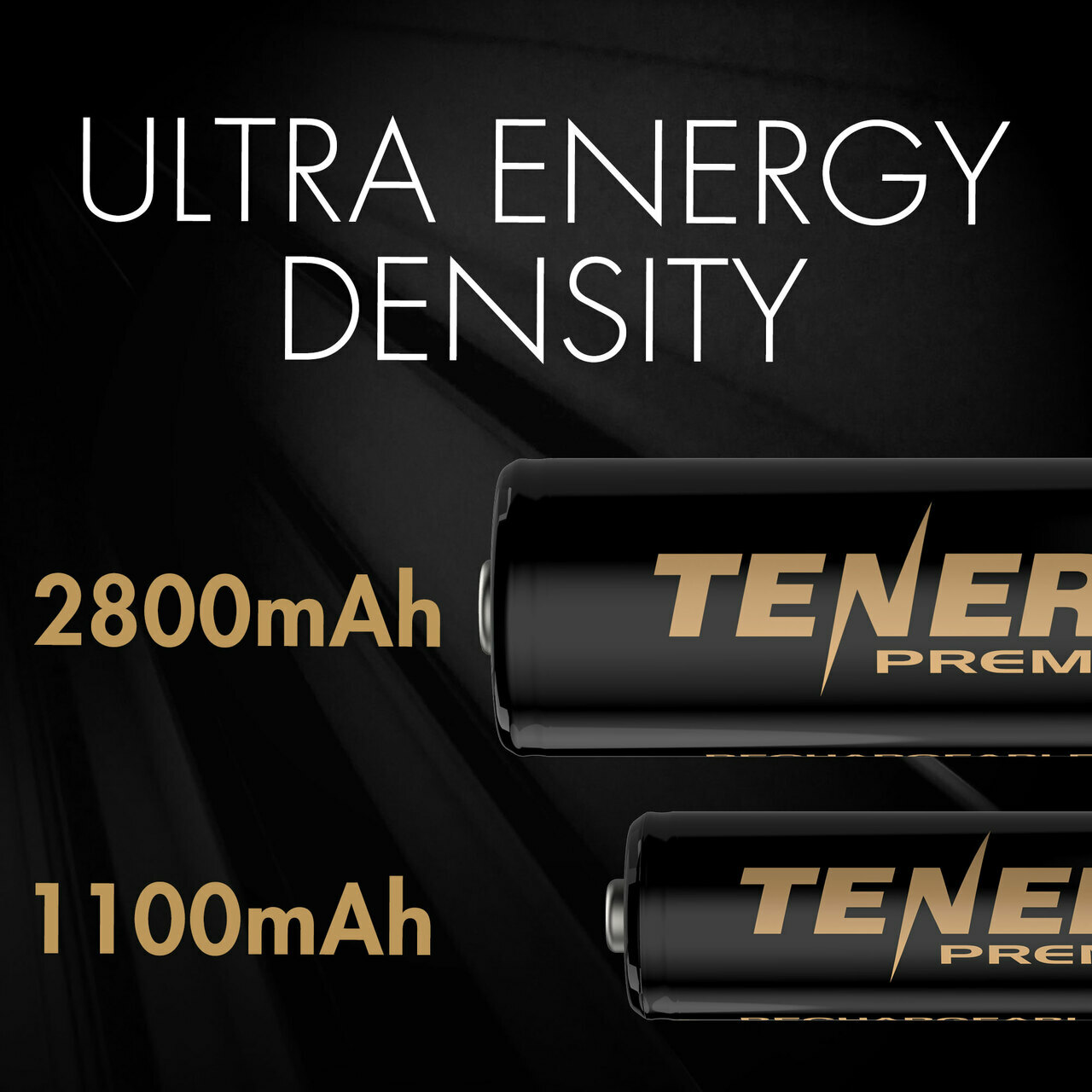 Tenergy PREMIUM PRO AA AAA 2800mAh,1100mAh NiMH Rechargeable Batteries 1.2V Lot
