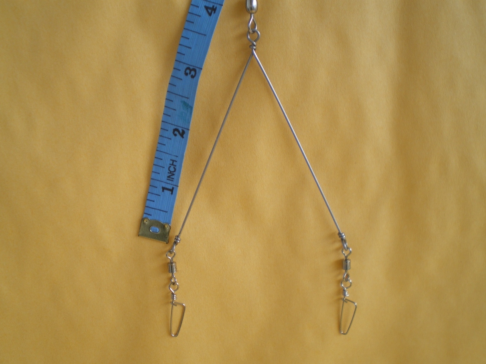 3 CRAPPIE,UMBRELLA,BASS RIG, TESTED IN ALABAMA TX 2 ARMS .035 X 5",4",3" 1 EA.