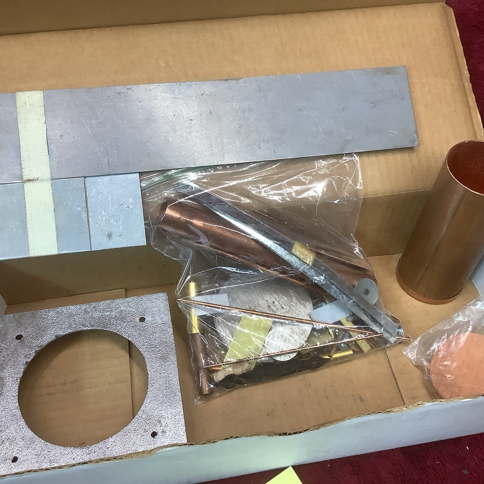 Jacob’s Ladder Climbing Arc Electric Generator Kit in Box Copper Parts