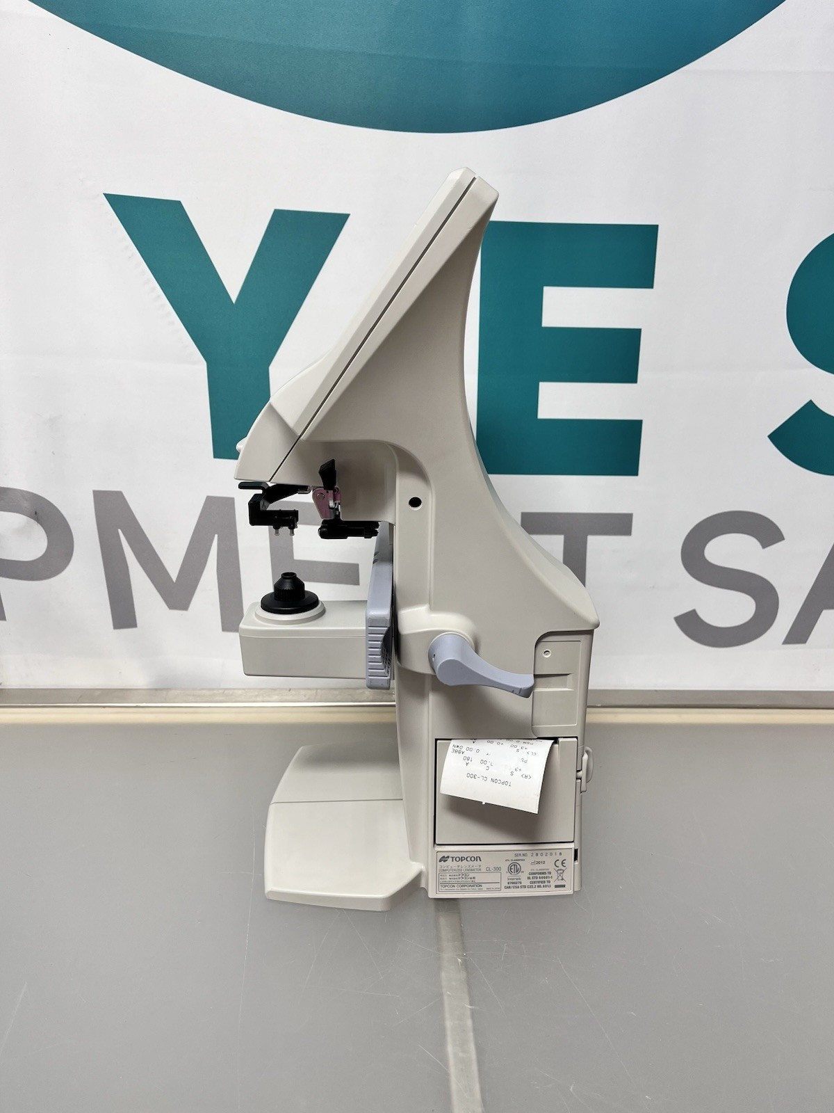 Topcon CL-300 Computerized Lensmeter/Lensometer w/ Built-in Printer