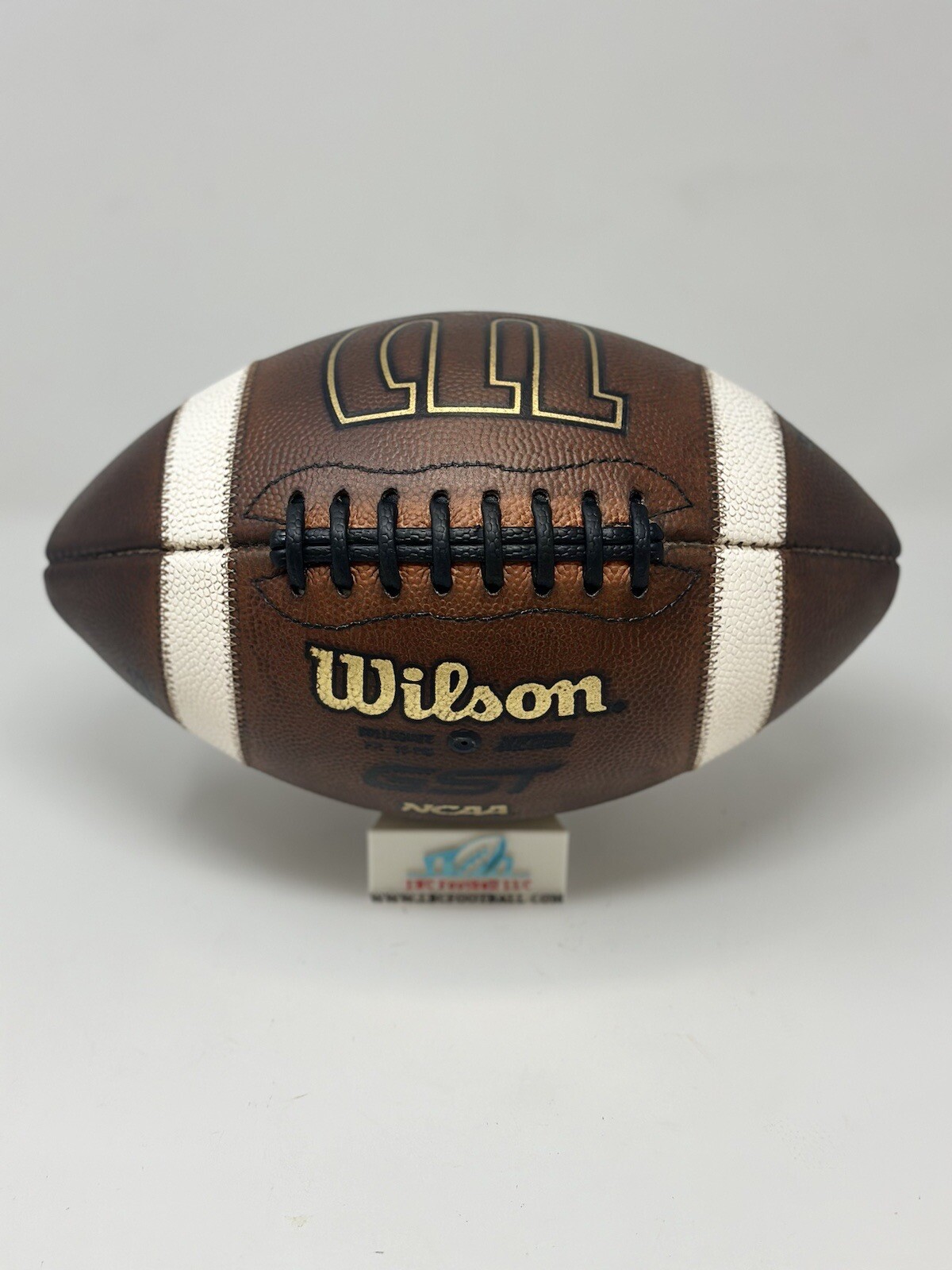 Wilson GST Full-Size Game Ball Game Prepped Tacked and Brushed Brand New