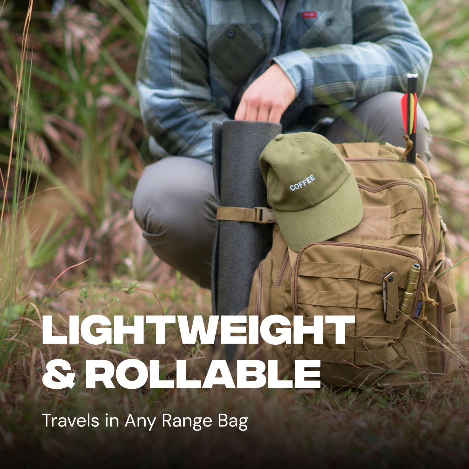 BALLISTA Reusable Self-Healing Rubber Archery Target Bright Bullseyes 13.8x23.6"